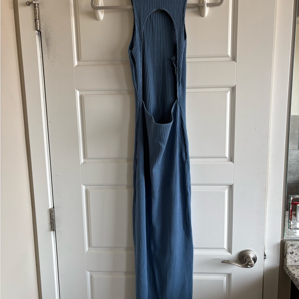Reformation Sky Blue Maxi Dress - Picture 6 of 6